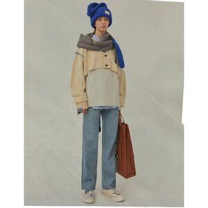 ADER ERROR BNWOT 2020 RUNWAY CROPPED CARDIGAN SWEATER M